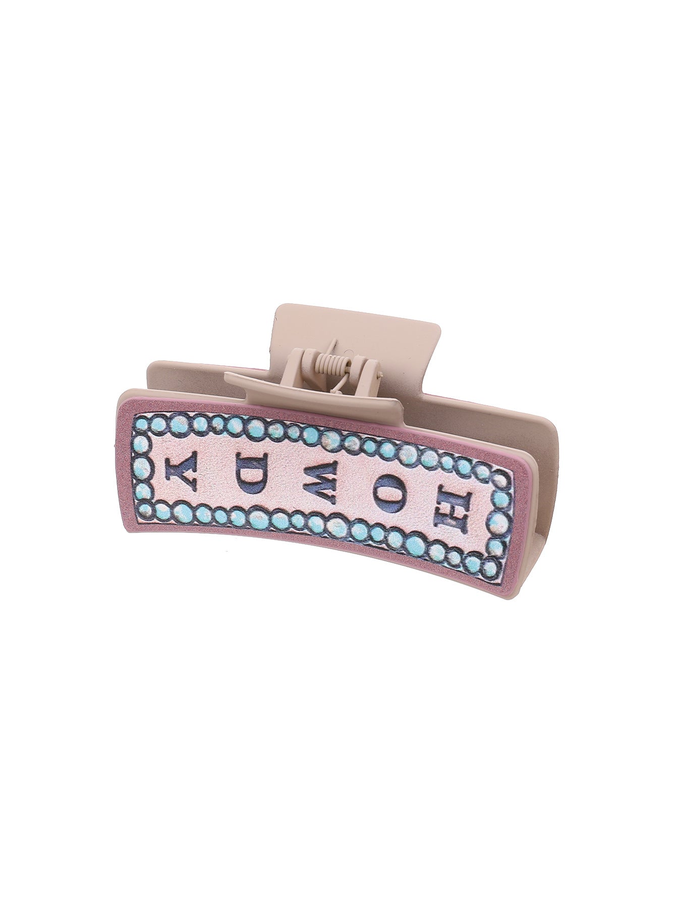 Wholesale Cross Border West Denim Wind Cactus Sunflower Letter Hairpin Women Shark Clip